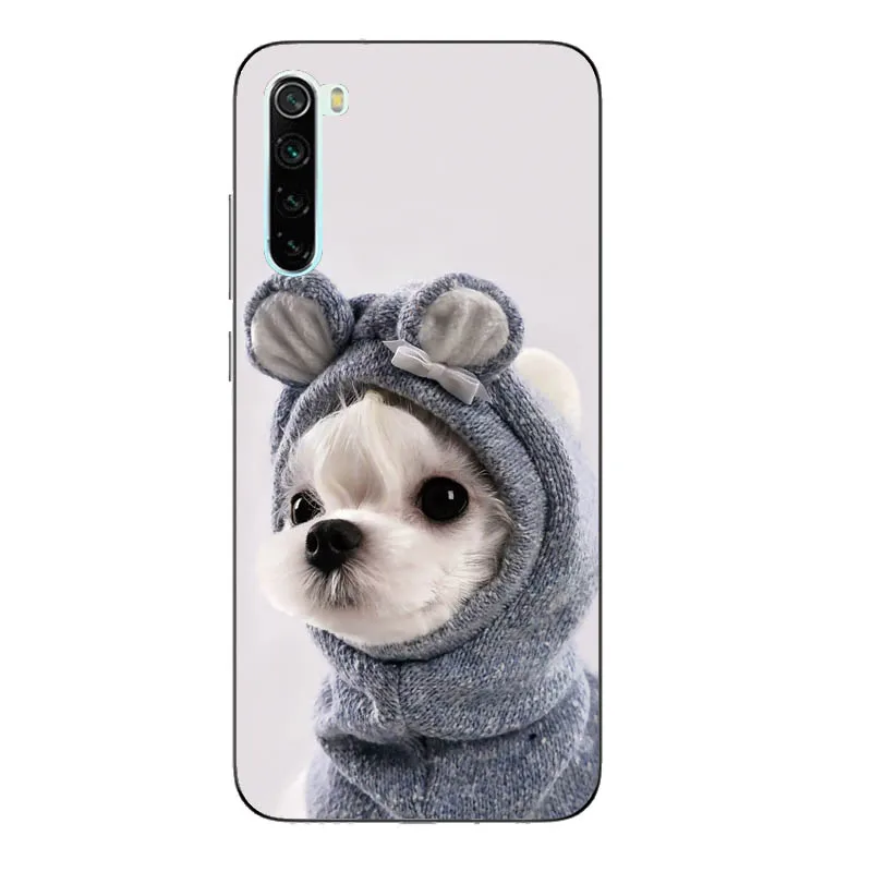 Мягкий чехол из ТПУ для Xiaomi Redmi 4X 5Plus 5A 6 6A 7 7A 8 8A Note 5 8T 9S Pro прозрачный милые чехлы с