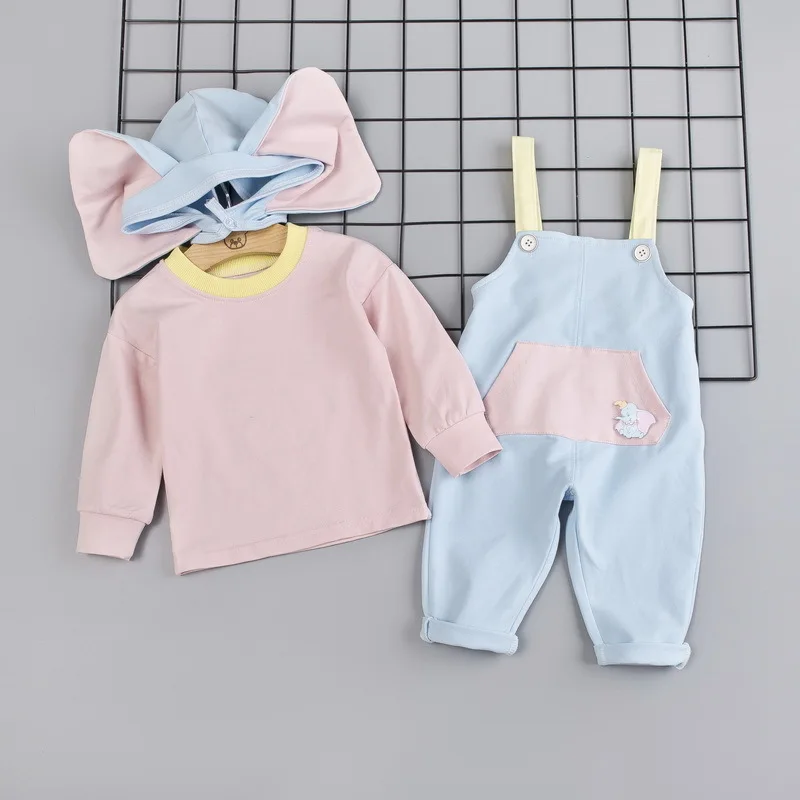 Комплекты одежды для новорожденных весенне-осенние хлопковые топы малышей +