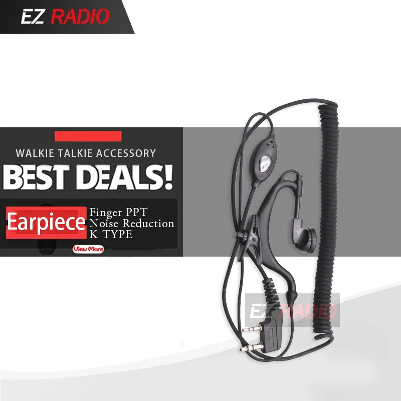 Качественный микрофон BAOFENG с дистанционным управлением гарнитура наушники