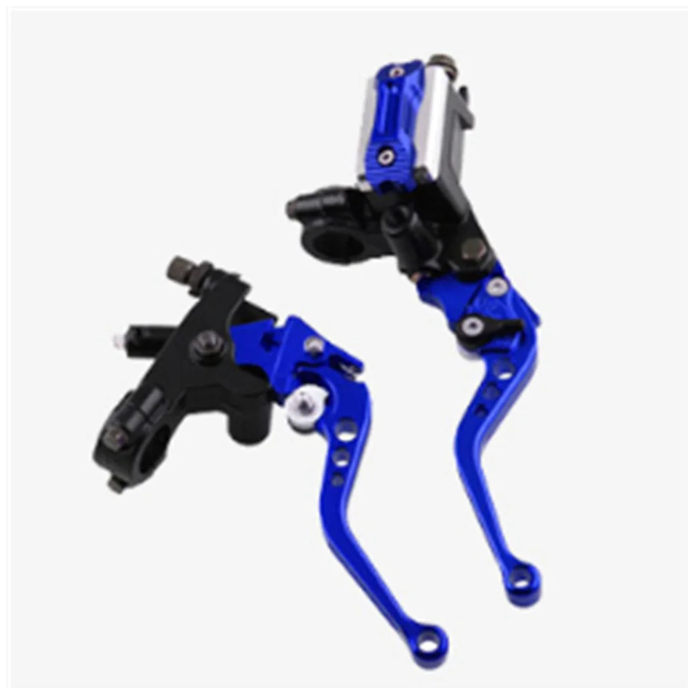 

2pcs New Universal motorcycle modified hand brake, brake clutch assembly, hydraulic mirror seat hand brake