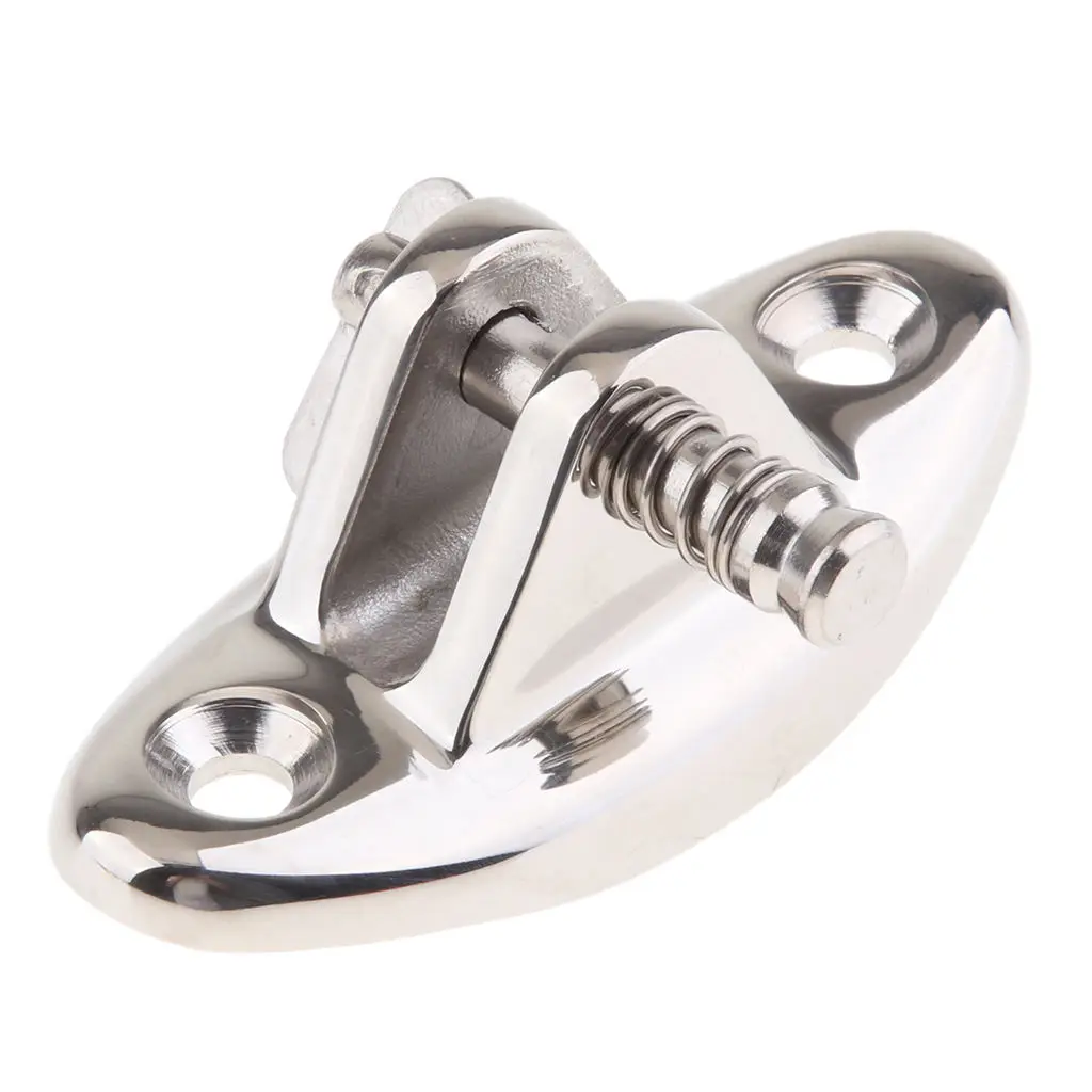 

Quick Release Deck Hinge Mount 316 Stainless Steel Bimini Top Mount Hardware