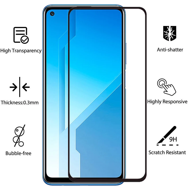case on honor play 4 pro 5g cover tempered glass screen protector for huawei honer onor play4 4pro protective phone coque global | Мобильные