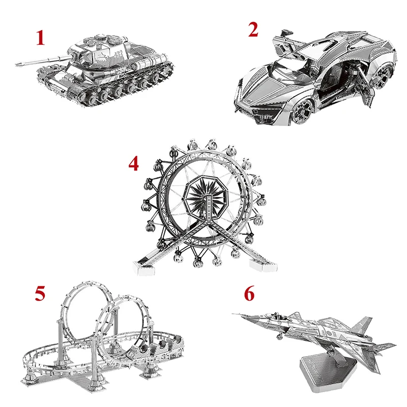 

Набор металлических 3D моделей истребитель танков, сборная модель, 3D лазерная резка, модель-головоломка для детей, новое поступление