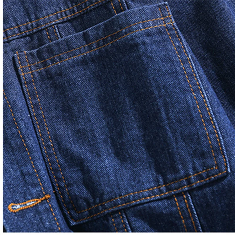 

BOLUBAO Brand Men Trendy Denim Jacket Autumn New Men Multiple Pockets Lapel Denim Jacket High Street Jacket Outerwear Male