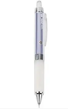 Uni M5-858GG, 3 штуки, альфа-гель, Куру, Тога, Автоматическое вращение свинца с суперзахватом, механический карандаш-0,5 мм - Цвет: Purple with white