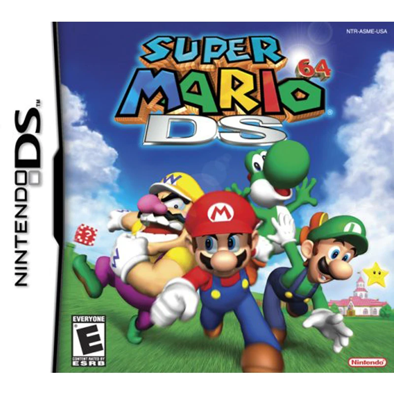 

Видеокартридж Super Mario Bros, обновленный, 64DS, 3DS, NDSi, DSi, NDSL, NDS, английская версия, США, 1,45