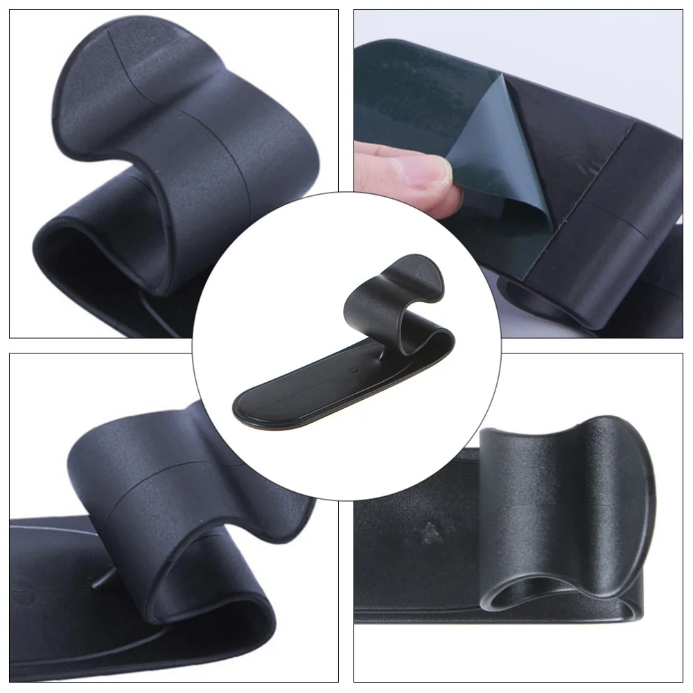 3 шт. зажим для зонта автомобиля прочный держатель самоклеющийся Органайзер