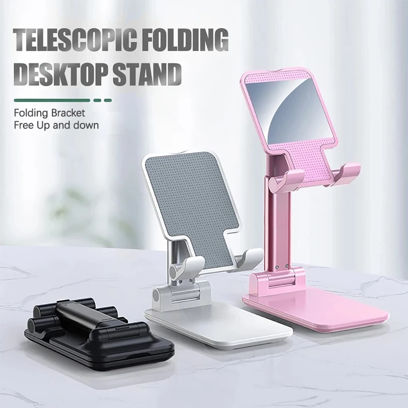 

New Desk Mobile Phone Holder Stand For iPhone iPad Xiaomi Adjustable Desktop Tablet Holder Universal Table Cell Phone Stand