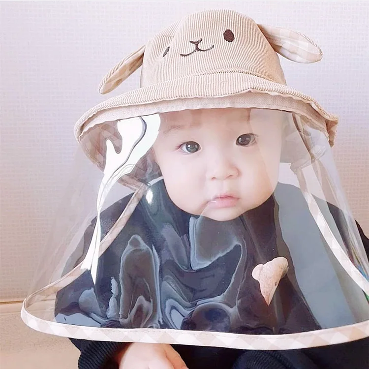 Детская шапка с защитой от капель детская Защитная Кепка изоляцией эпидемии