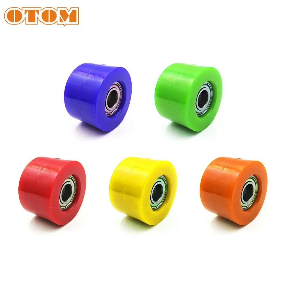 OTOM 5 видов цветов Kit 8 мм 10 Приводной цепной ролик шкив натяжитель колеса