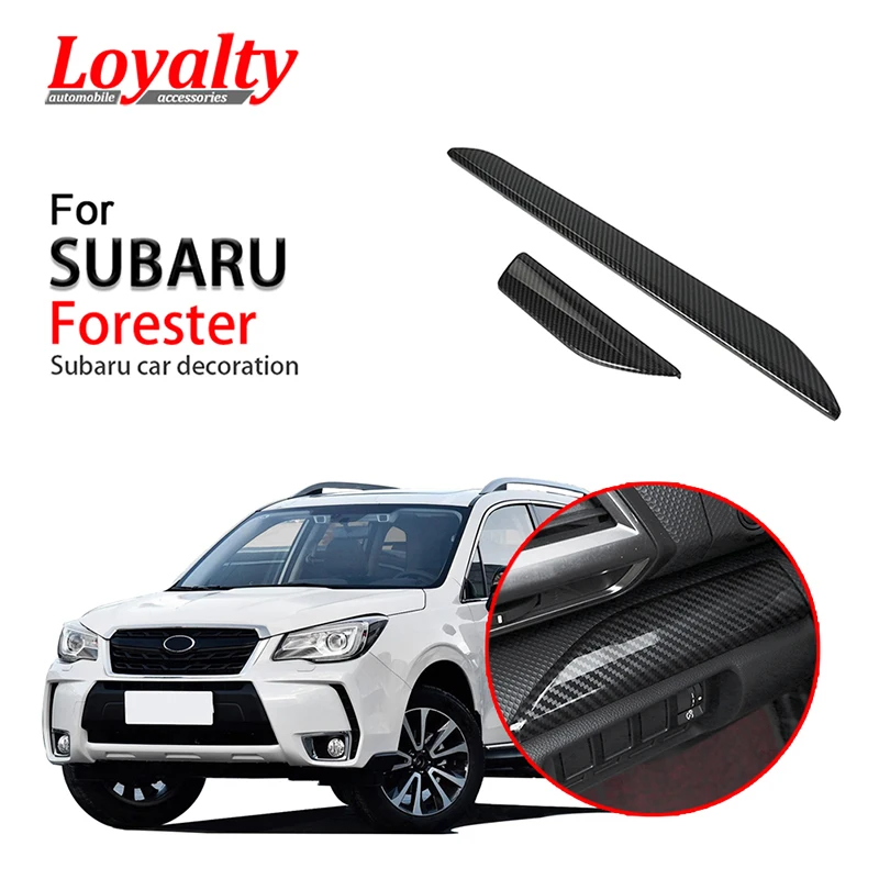 

Автомобильные аксессуары из АБС-пластика и углеволокна для Subaru Forester 2019