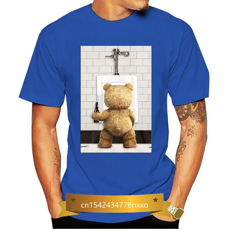 

Ted Movie Urinal Photo Licensed Adult T-Shirt Funny Tee Shirt