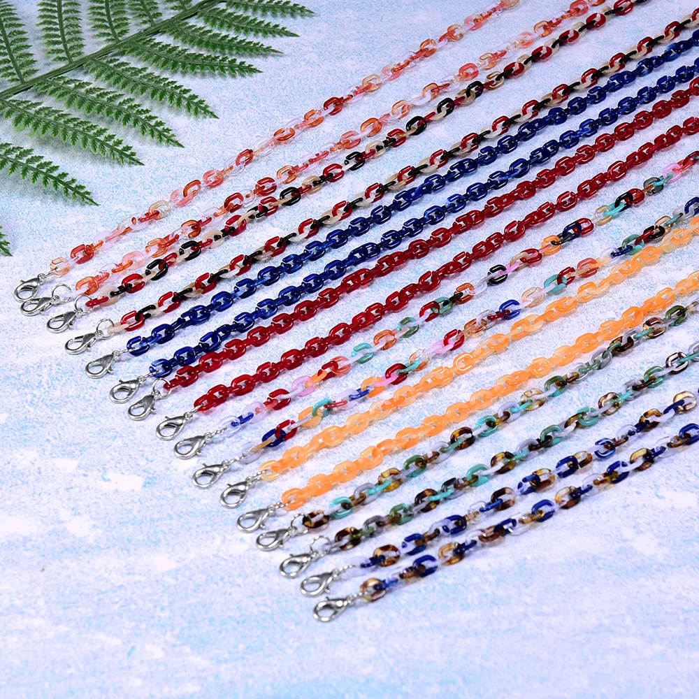 

Glasses Chain Acrylic Non-slip Anti-lost Fashion Reading Glasses Lanyard Sunglasses Lanyards Strap Wholesale