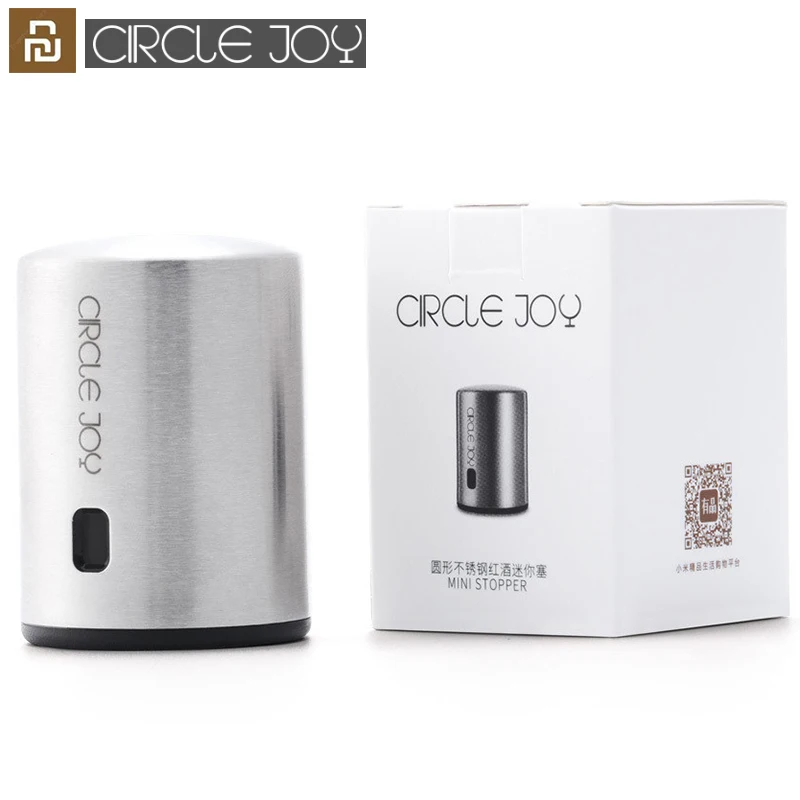 Автоматический штопор Youpin Circle Joy 4 в 1 Электрический из нержавеющей стали для