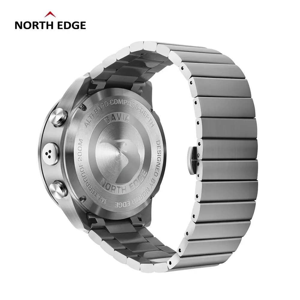 Оригинальные Смарт часы North Edge GAVIA 2 мужские водонепроницаемые 200 м высотомер