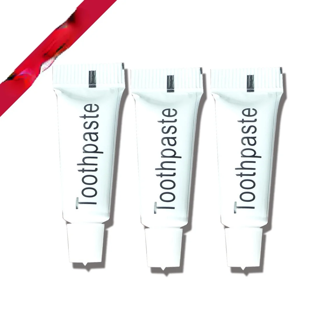 

1000pcs 3g Disposable toothpaste Daily travel goods toothpaste whitening teeth remove stains whitening baking soda toothpaste