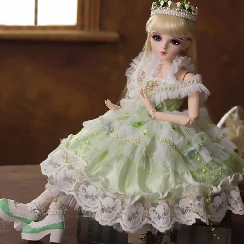 BJD кукла 1/3 BJD силиконовые детские куклы 60 см шарнирная кукла принцесса кукла реалистичный шар мягкие игрушки для девочек подарок с наряд
