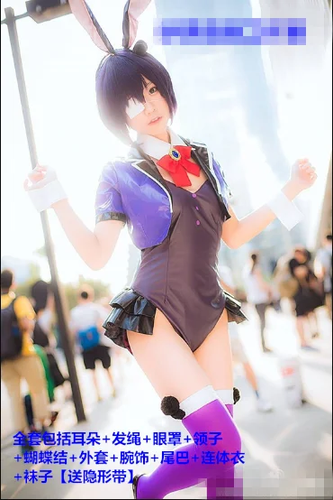 

The New Love, Chunibyo & Other Delusions cos таканаши Рикка Bunny Girl полный комплект LL