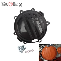motorcycle plastic clutch guard cover for ktm excf 250 300 exc xc sx xcw 2017 2018 2019 for husqvarn tx tc te 250 300 250i 300i