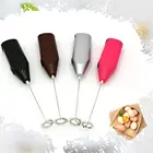 Ручной Электрический Миксер для кофе, взбиватель для молока с яйцами, венчик для взбивания, взбиватель для кофе, молока, напитков, кухонный инструмент