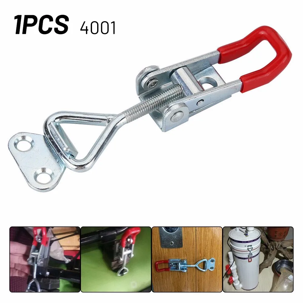 1Pcs GH-4001 100kg Toggle Clamp Quick Release Latch Fast Clip Heavy Duty Bench Hand Tool Holding Woodworking Circuit Board | Обустройство