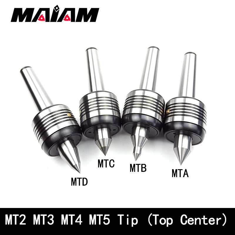 

MT2 MT3 MT4 MT5 Morse CNC lathe rotary center standard double cone head Live Center For Morse turning center double top center