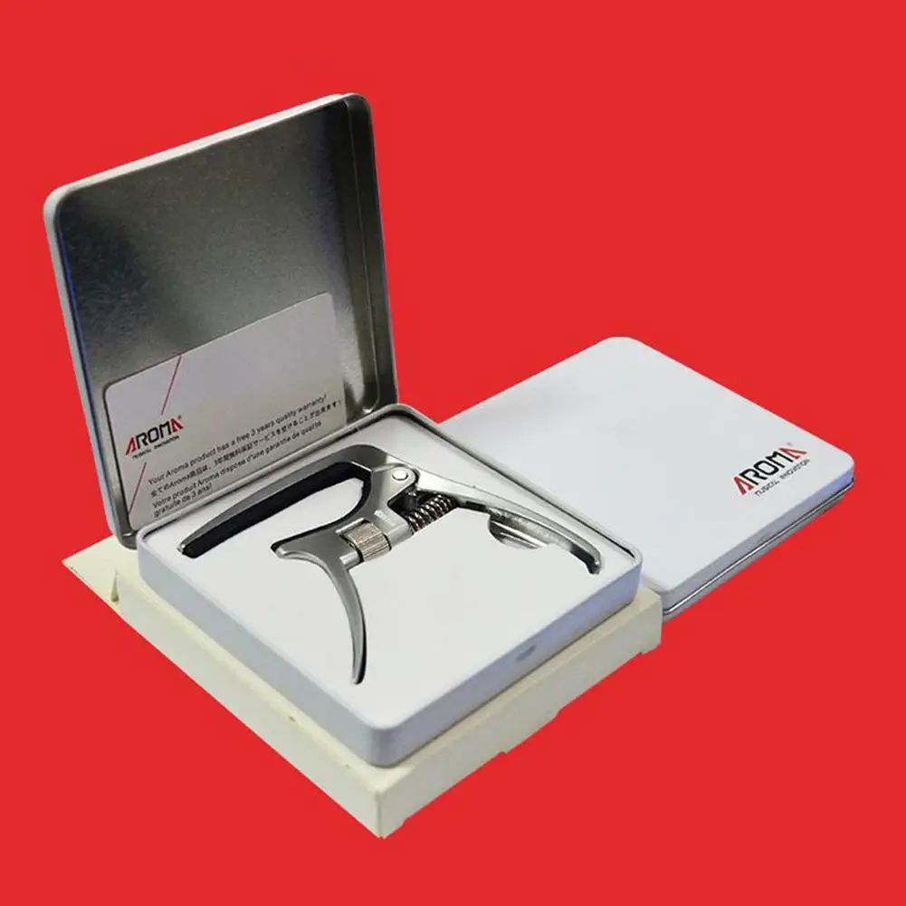 aroma ac 30 gitarre capo für akustische gitarre elektrische gitarre druck spannung einstellbar capo gitarre zubehör free global shipping