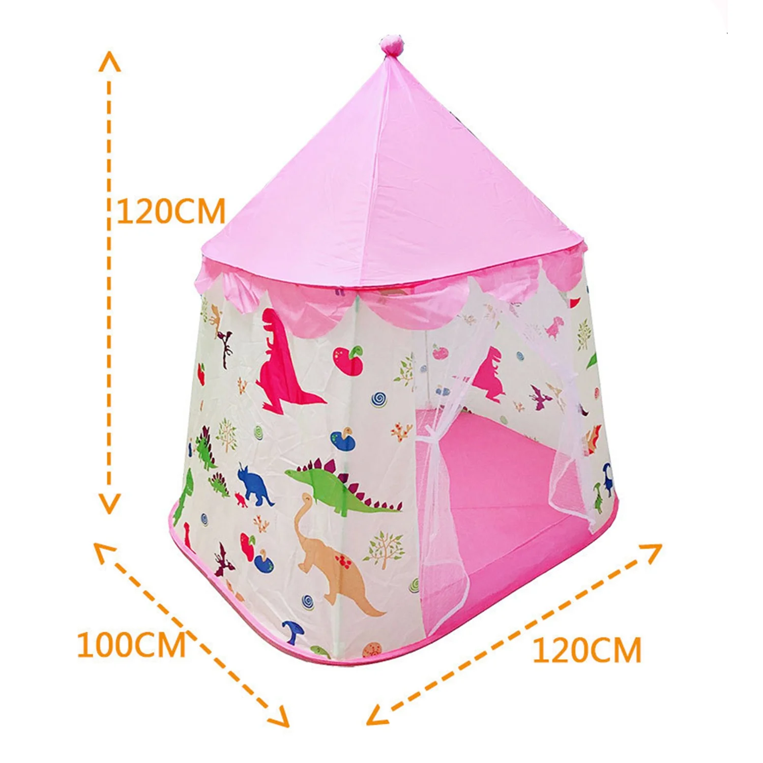 Портативный детский тент для игры мяч бассейн принцесса девочка замок мальчика