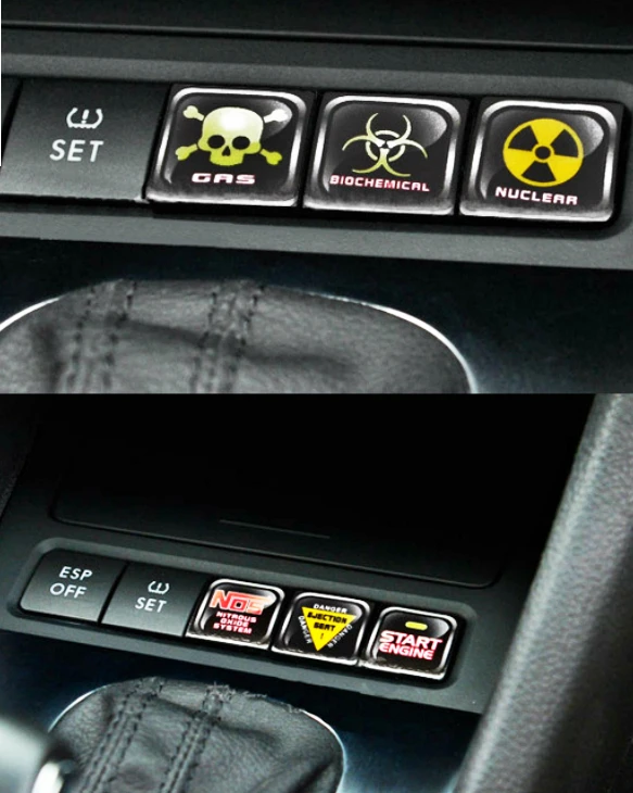 

Car Sticker Vinyl PVC 6 X Funny Car Accessories Waterproof Car Internal Decal for VW Skoda Polo Golf 4 5 6 7 Passat B6 B8 Jetta