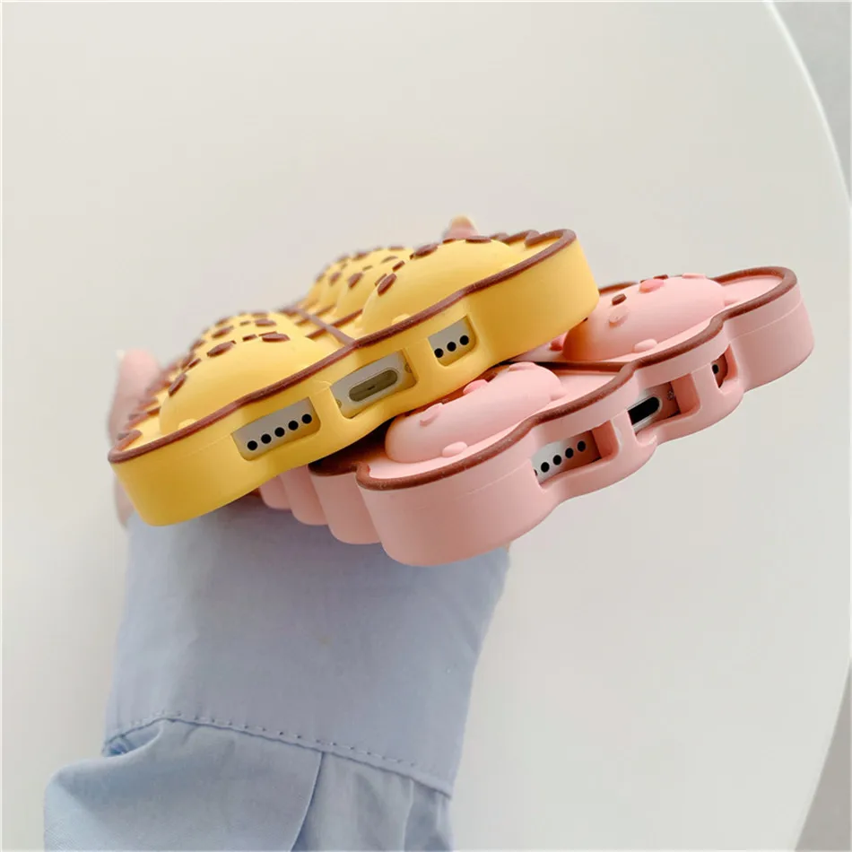 

3D Popit Bubble Playgame Case For iphone 12 11 pro max Soft Cute Fidget Toys