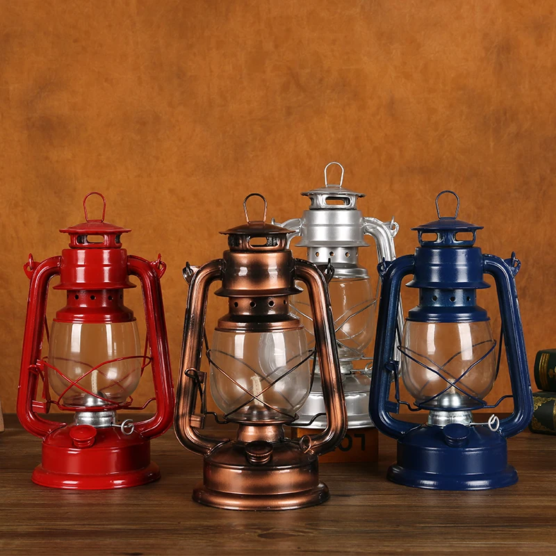 

Керосиновая лампа в стиле ретро, домашняя старая лампа с маслом, ностальгия, лошадь, лампа для кемпинга, палатки, лампа для фотографий, проек...