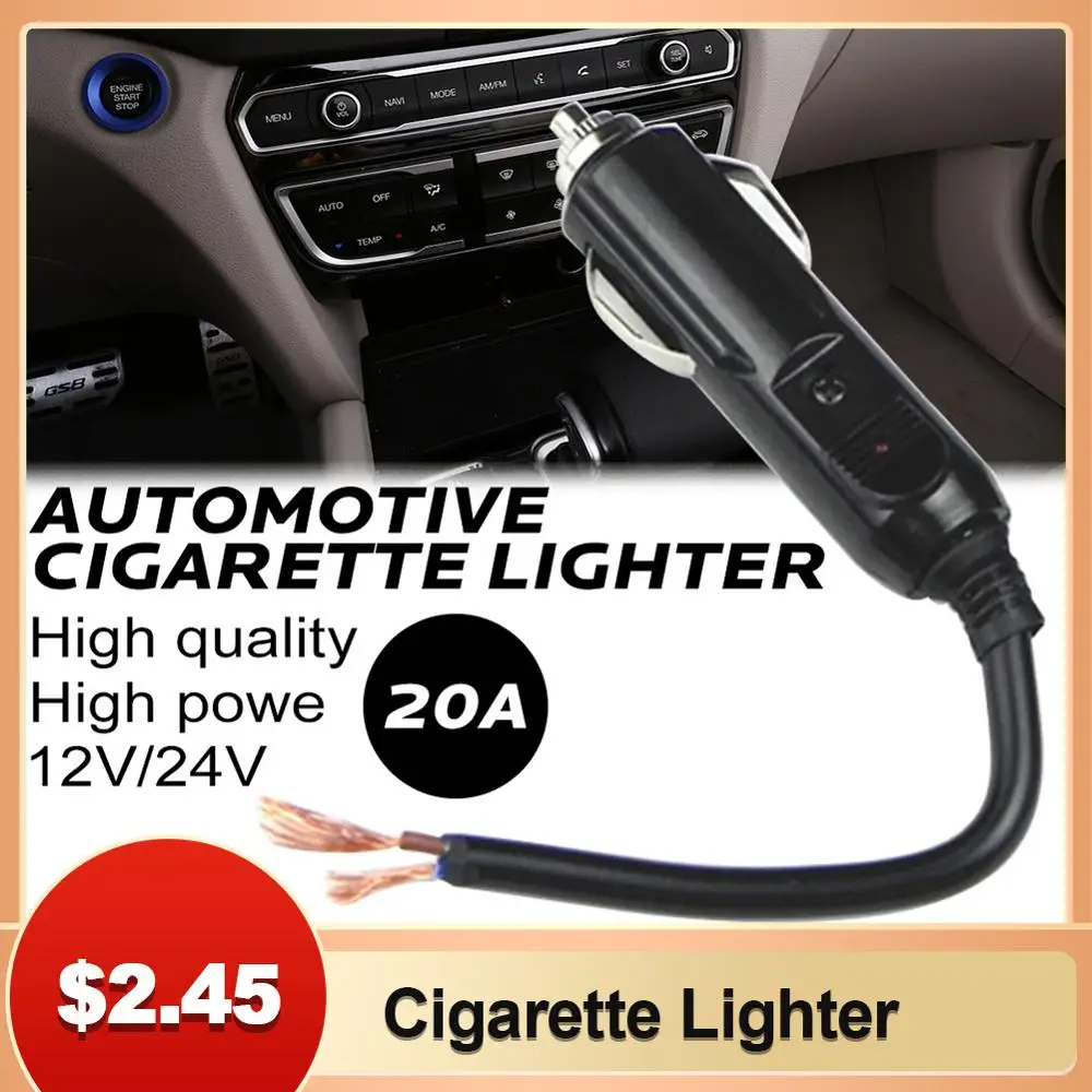 12V/ 24V сигареты светильник er штекер для автомобильных электрических