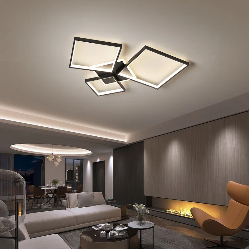 

modern led ceiling light luminaire luminaria lampara led industrial decor lampara de techo dining room bedroom