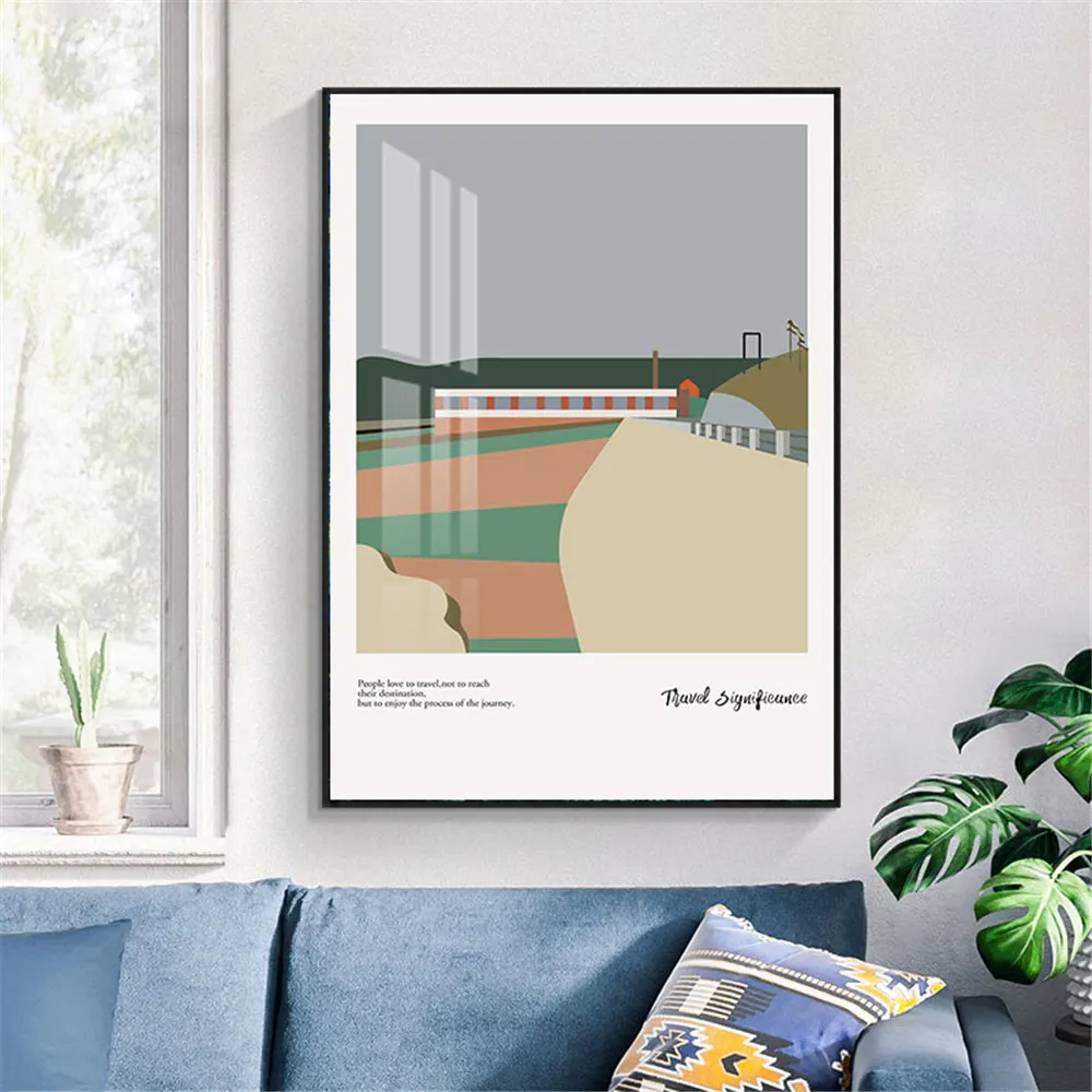 Простая ваза розовые желтые Цвет блок настенный художественный холст Краски