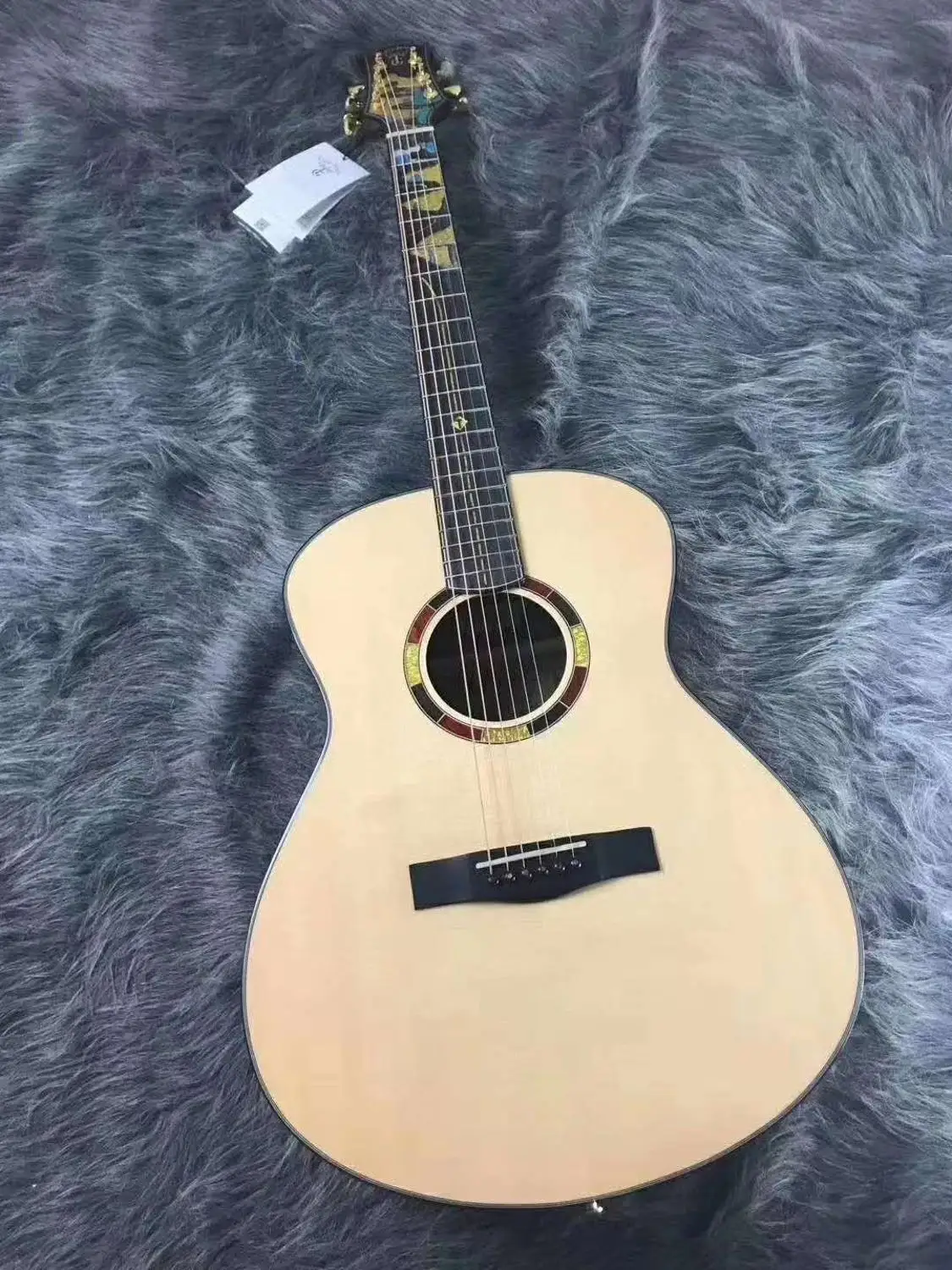 Новинка акустическая деревянная электрогитара Tiger rogen для начинающих|Гитары| |