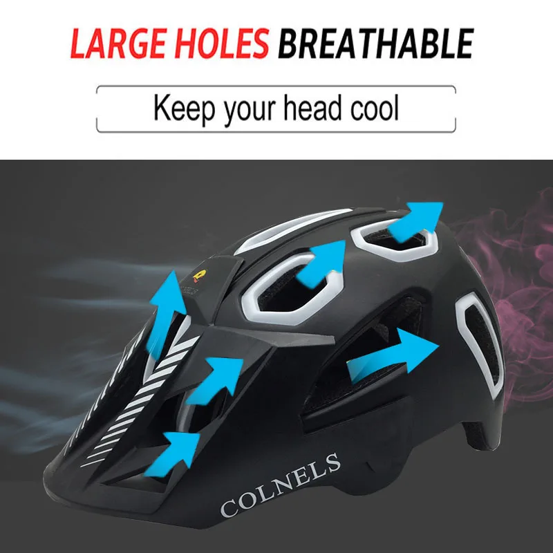 BATFOX 2020 новый шлем для верховой езды Мужской Женский велосипедный с козырьком MTB