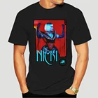В стиле NICKI MINAJ, NICKIHNDRXX унисекс T-SHIRT-2244A