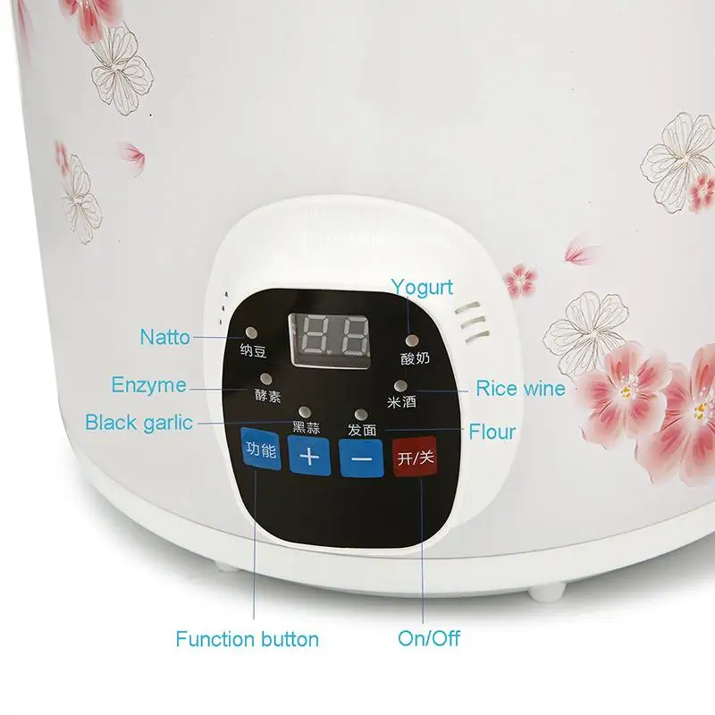 6л большой емкости черный ферментер для чеснока ферментный ящик умная