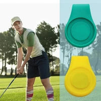 golf hat clip flavorless magnetic silicone premium magnet golf ball marker for position calibrating golf accessories