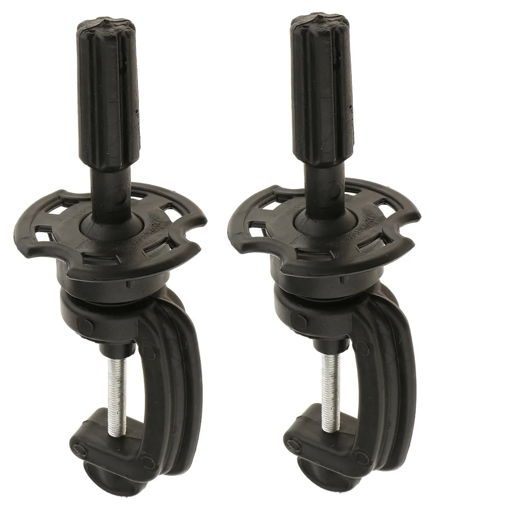 

Adjustable Wig Mannequin Head Stand, 2 Pack Cosmetology Manikin Stand Mannequin Head Holder Clamp Black