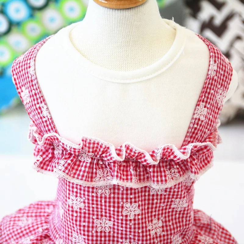 

Dog clothes spring and summer new pet princess skirt summer pettiskirt cat cat clothes thin section