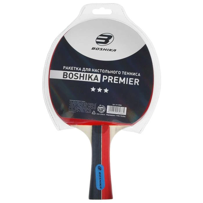 Ракетка для настольного тенниса BOSHIKA Premier 5418086 | Спорт и развлечения