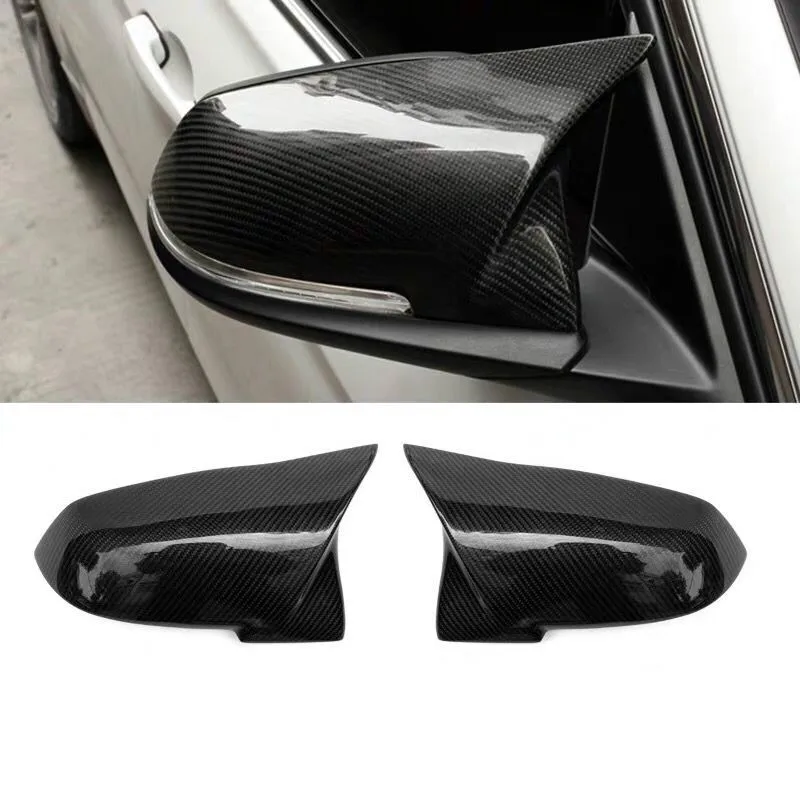 For BMW 1 2 3 4 X M Series Rear View Side Mirror Cover F20 F21 F22 F23 F30 F32 F36 X1 E84 F87 M2 Carbon Style Car Accessories | Автомобили