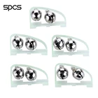 Сигнализатор рыболовный, 5 шт.лот, с подсветкой, оцинкованный, 3 см и 5 см, 7 г