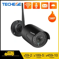 3mp h 265 wifi ip camera surveillance camera wireless outdoor security bullet camera cctv metal p2p infrared night vision
