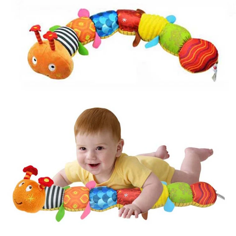 

Recommend Cloth multifunctional educational children toys Baby rattles of music hand animals for kids