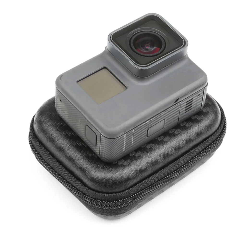 Снимайте водонепроницаемый чехол для портативной камеры Xiaomi Yi 4K Mini Box GoPro Hero 6 5 h9