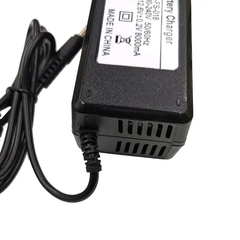 12 6v 8a 18650 lithium battery charger for 3s 10 8v 11 1v 12v li ion battery fast charging charger high quality free shipping free global shipping