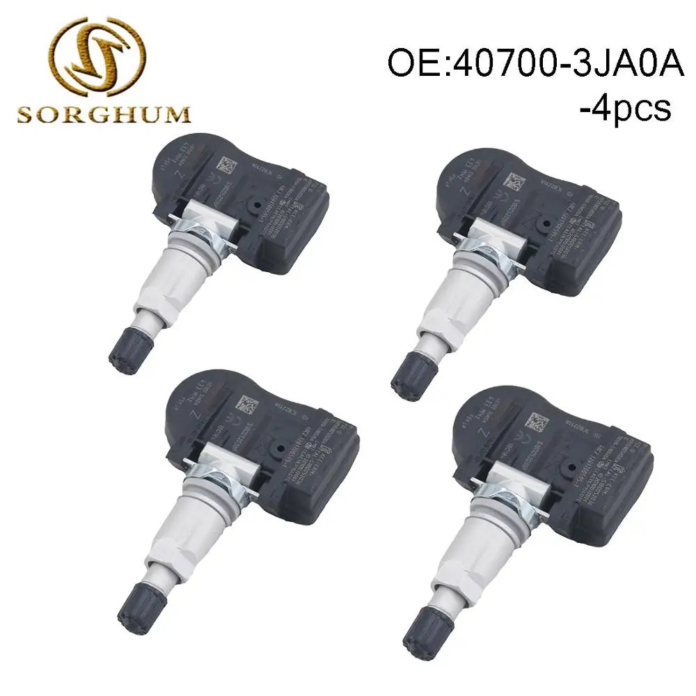 

40700-3JA0A 40700-3JA0B Tyre Pressure Sensor For Nissan Altima Maxima Murano 2015-2019 For Infiniti Q50 QX56