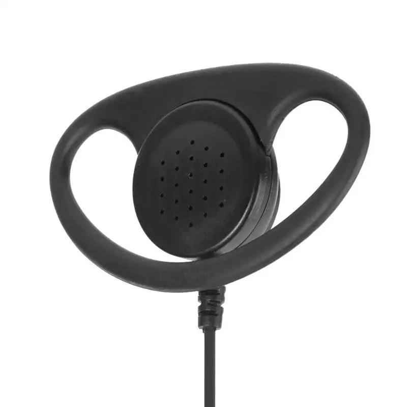 2Pin M голова D форма наушники гарнитура наушник Крюк Walkie Talkie Функция шумоподавления с PPT микрофон для Motorola